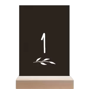 Papírové číslo stolu LENNY