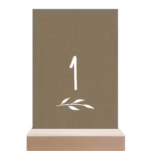 Papírové číslo stolu LENNY