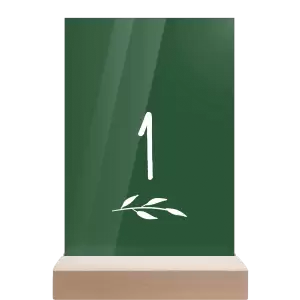 Plexi číslo stolu LENNY