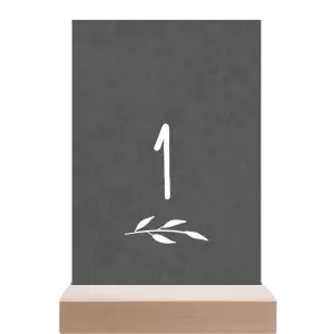 Papírové číslo stolu LENNY