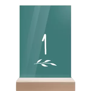 Plexi číslo stolu LENNY