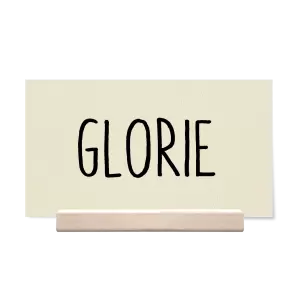 Papírová jmenovka LENNY