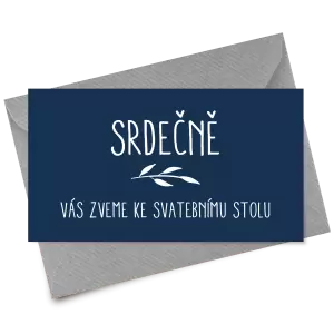 Papírová pozvánka LENNY