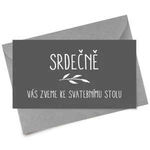 Papírová pozvánka LENNY