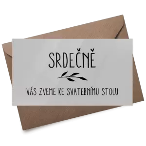 Plexi pozvánka LENNY