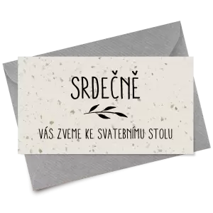 Papírová pozvánka LENNY