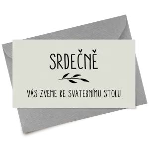 Papírová pozvánka LENNY