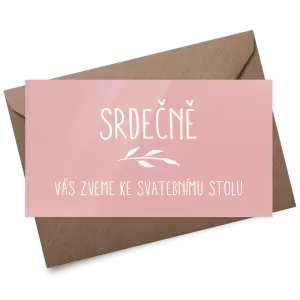 Plexi pozvánka LENNY