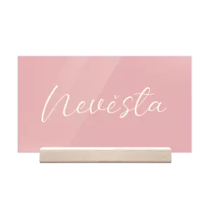 Plexi jmenovka YVONE