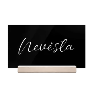 Plexi jmenovka YVONE