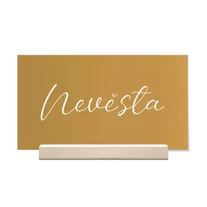 Papírová jmenovka YVONE