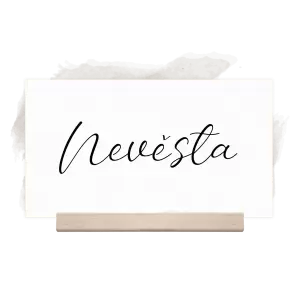 Plexi jmenovka YVONE