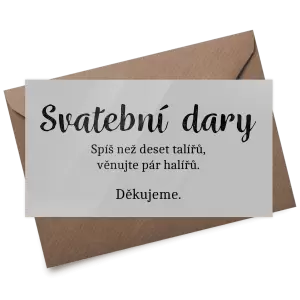 Plexi kartička dary DIANA