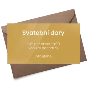 Plexi kartička dary HELENA