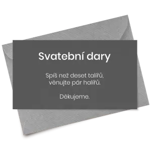 Papírová kartička dary HELENA