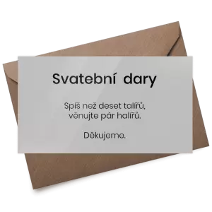 Plexi kartička dary HELENA