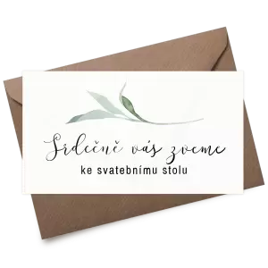 Plexi pozvánka LUCY