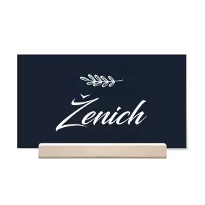 Papírová jmenovka LADY