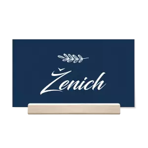 Papírová jmenovka LADY