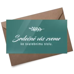 Plexi pozvánka LADY