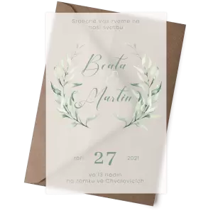 Plexi oznámení LESSIE