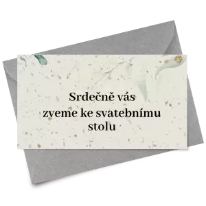 Papírová pozvánka KOPPY