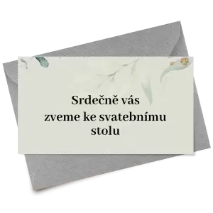 Papírová pozvánka KOPPY