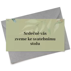 Papírová pozvánka KOPPY