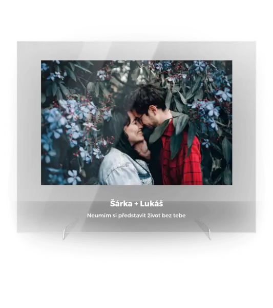 Plexi obrázek Fotografie s textem