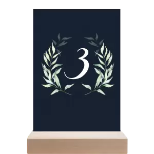 Papírové číslo stolu LESSIE