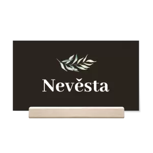 Papírová jmenovka LESSIE