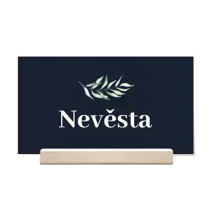 Papírová jmenovka LESSIE