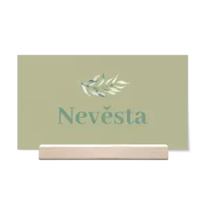 Papírová jmenovka LESSIE