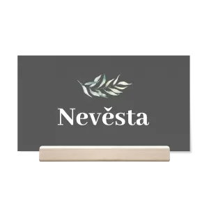 Papírová jmenovka LESSIE