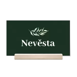 Papírová jmenovka LESSIE