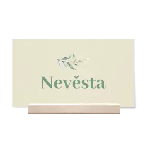 Papírová jmenovka LESSIE