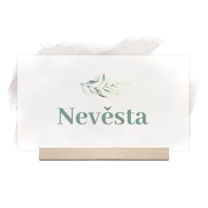 Plexi jmenovka LESSIE