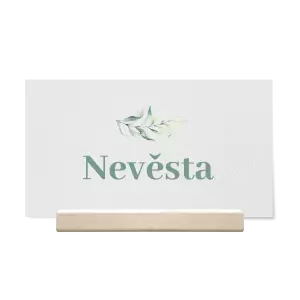 Papírová jmenovka LESSIE