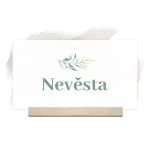 Plexi jmenovka LESSIE