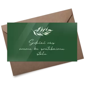 Plexi pozvánka COUBY