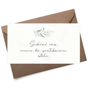 Plexi pozvánka COUBY