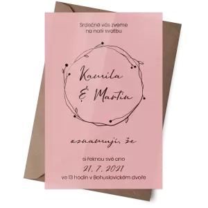 Plexi oznámení SALIKA