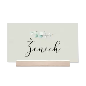 Papírová jmenovka ANDREA