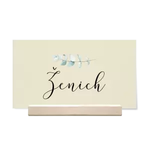 Papírová jmenovka ANDREA