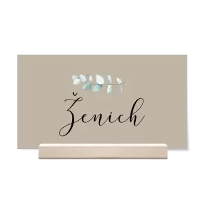 Papírová jmenovka ANDREA