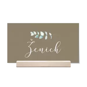 Papírová jmenovka ANDREA