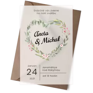 Plexi oznámení VENUŠE