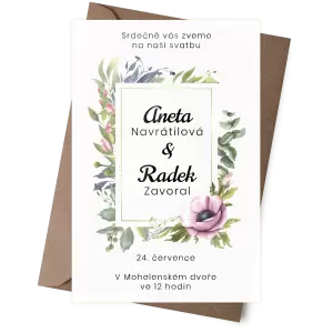 Plexi oznámení DANUŠE