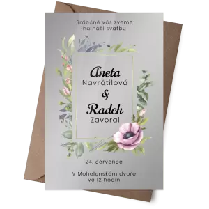 Plexi oznámení DANUŠE