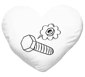 Polštář Šroubek - matička